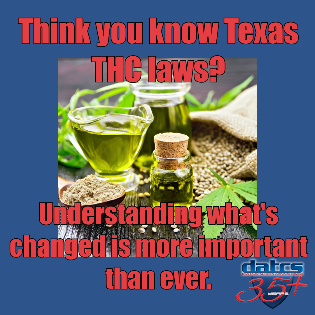 THC LAW TEXAS 2026 DATCS 1